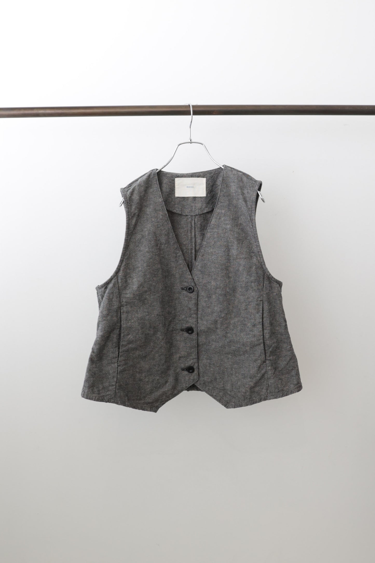 cotton linen vest
