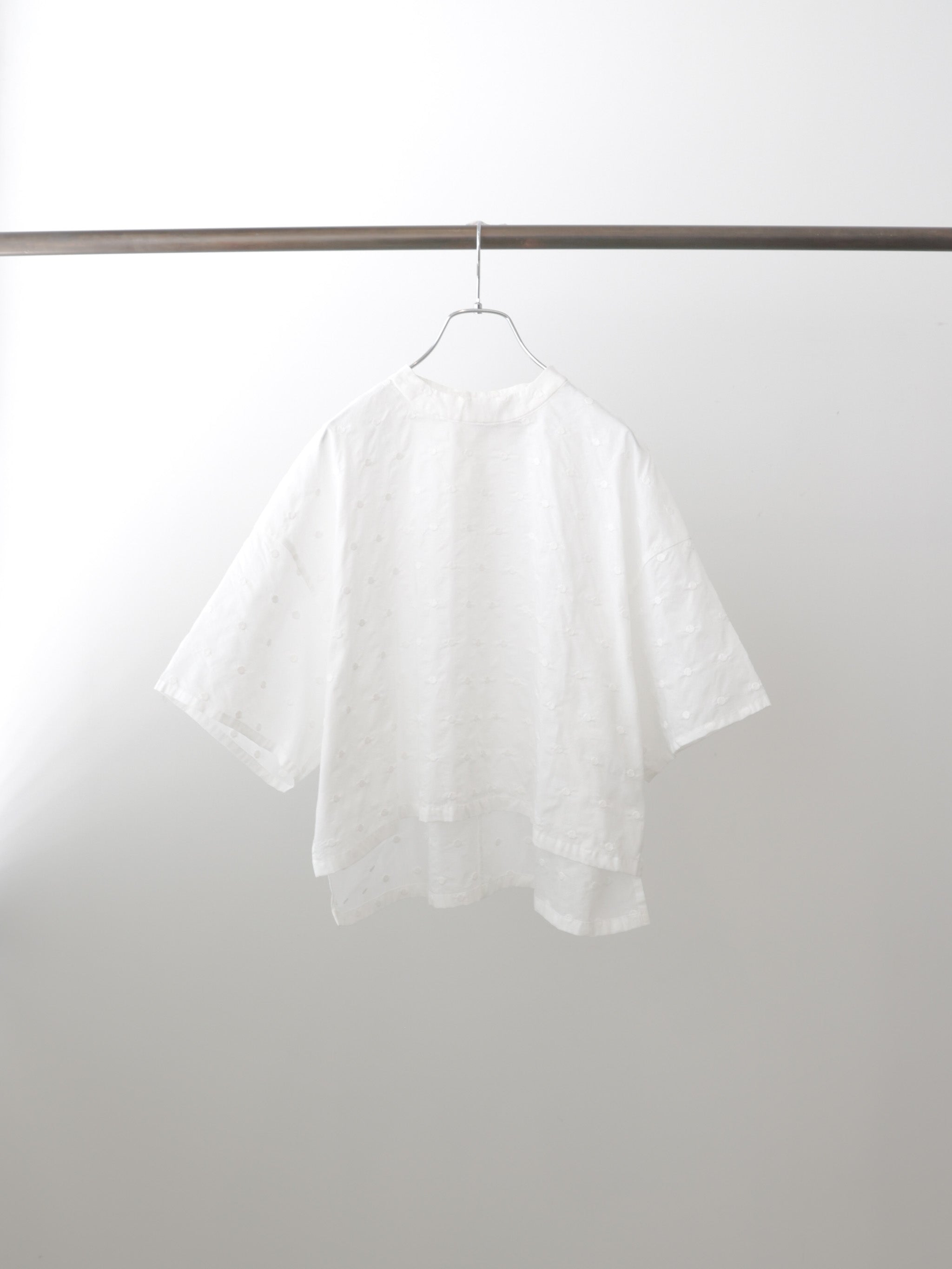 dots wide shirt pullover