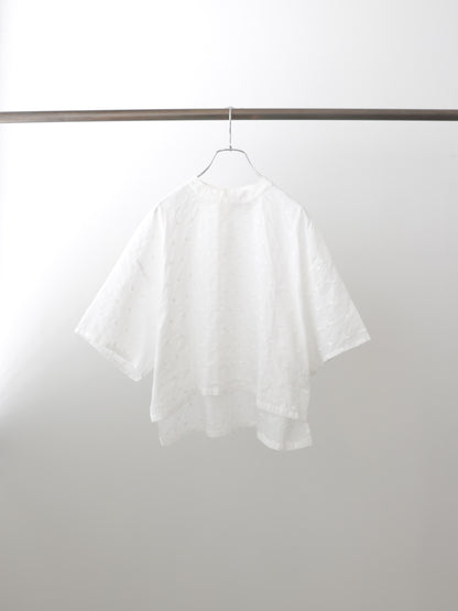 dots wide shirt pullover