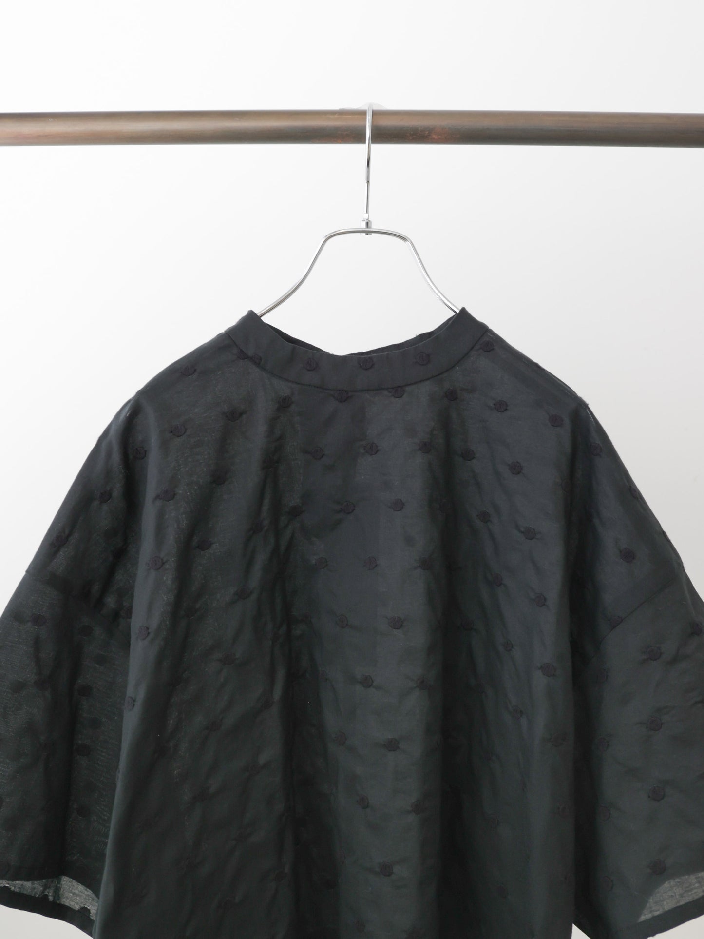 dots wide shirt pullover