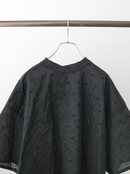 dots wide shirt pullover