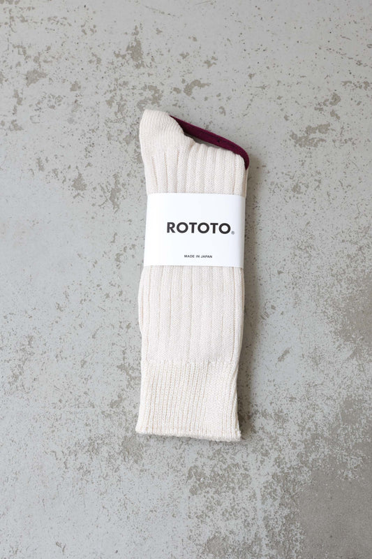 LI/CO RIBBED SOCKS R1461 /ROTOTO