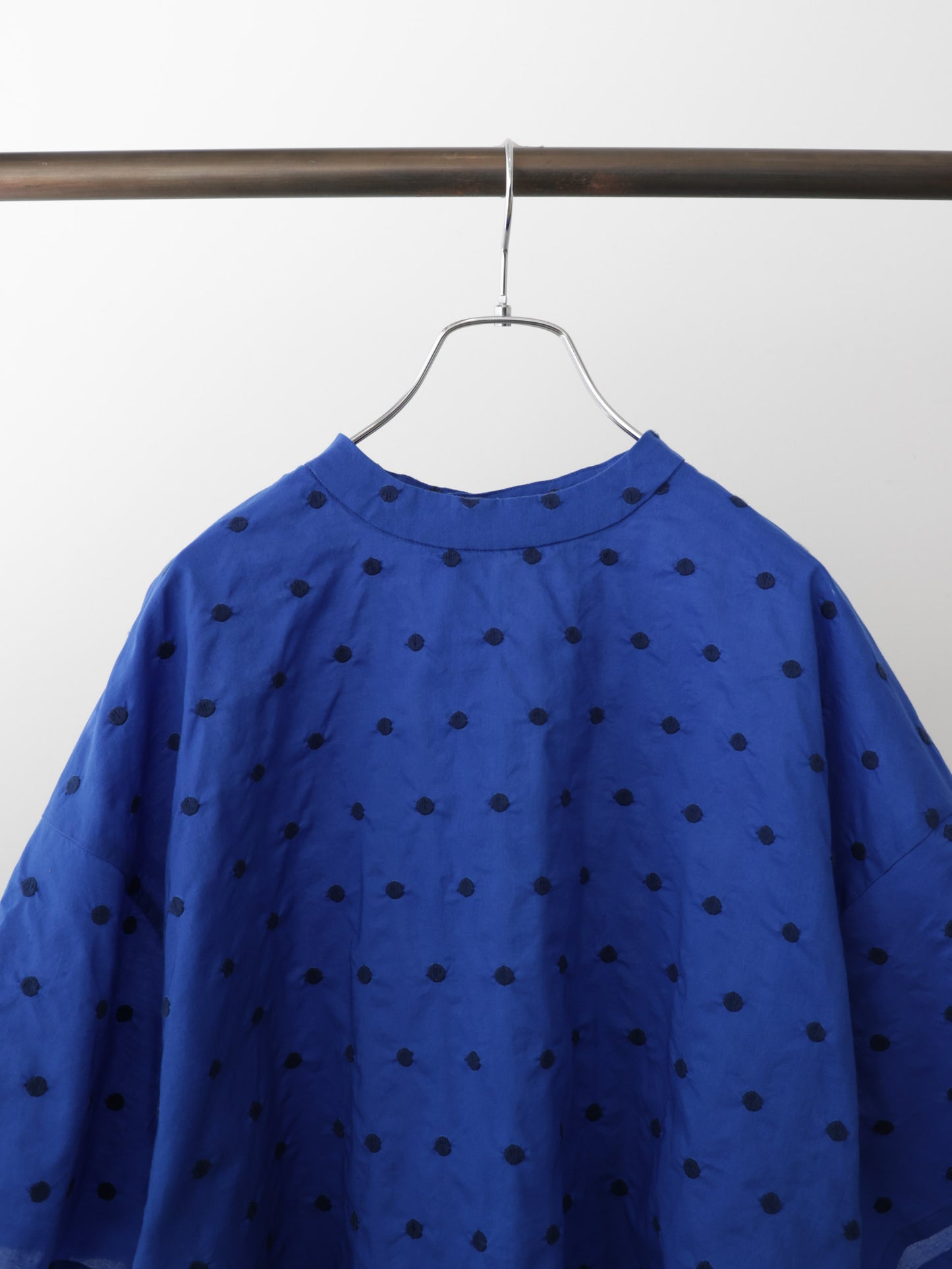 dots wide shirt pullover