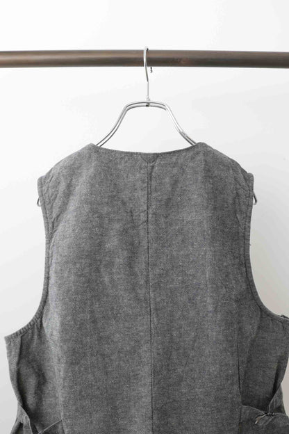 cotton linen vest