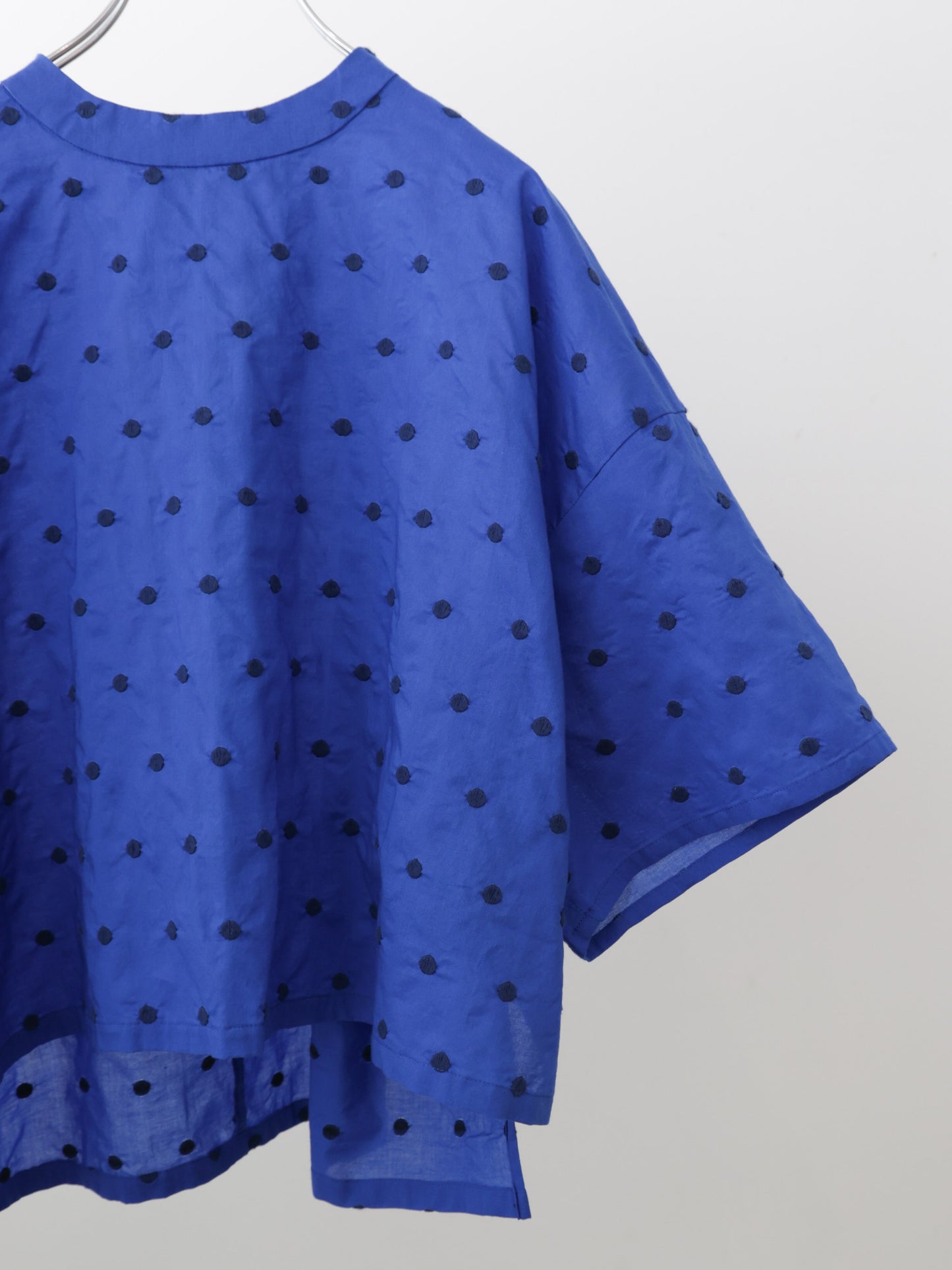 dots wide shirt pullover