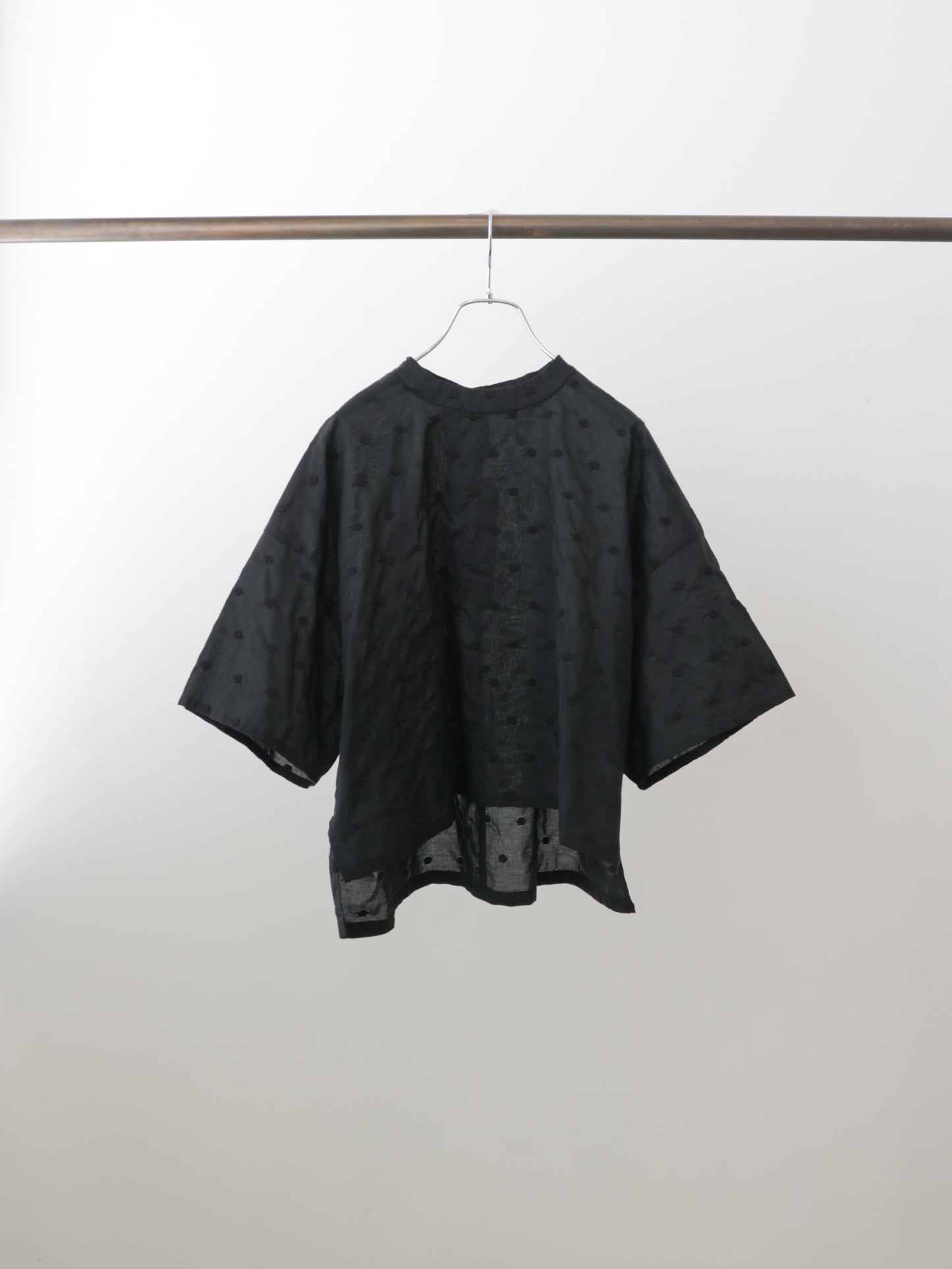 dots wide shirt pullover