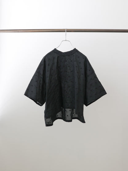 dots wide shirt pullover