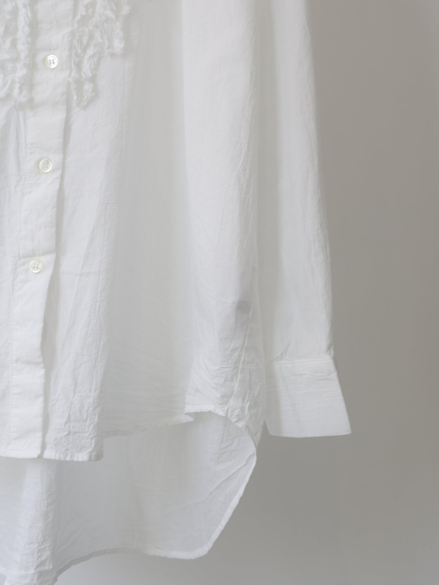 front frill shirt