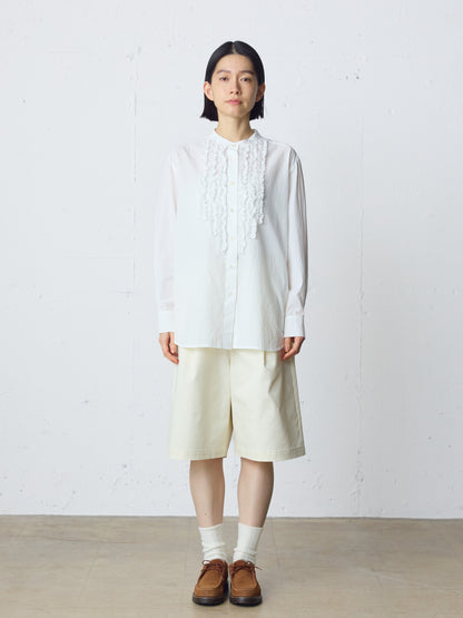 front frill shirt