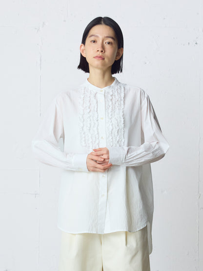 front frill shirt