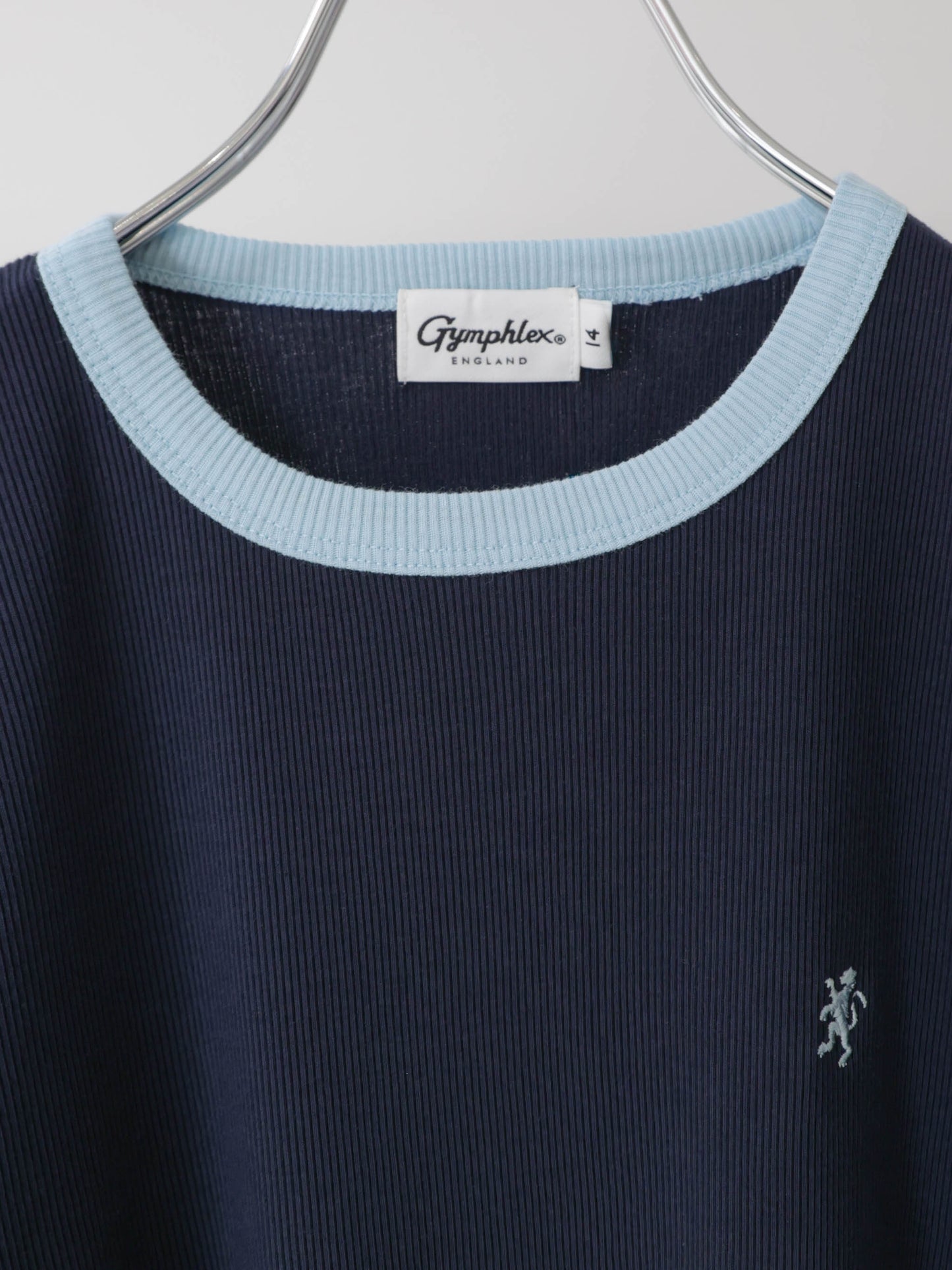 CREW NECK RINGER Tee GY-C0326 /GYMPHLEX