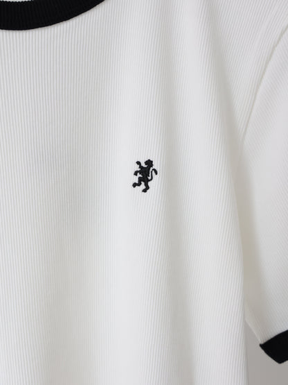 CREW NECK RINGER Tee GY-C0326 /GYMPHLEX