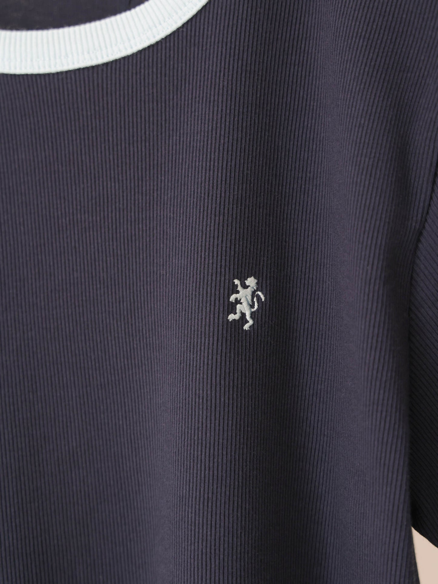 CREW NECK RINGER Tee GY-C0326 /GYMPHLEX