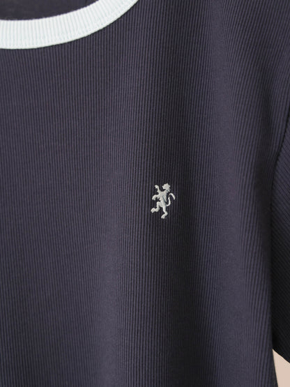 CREW NECK RINGER Tee GY-C0326 /GYMPHLEX