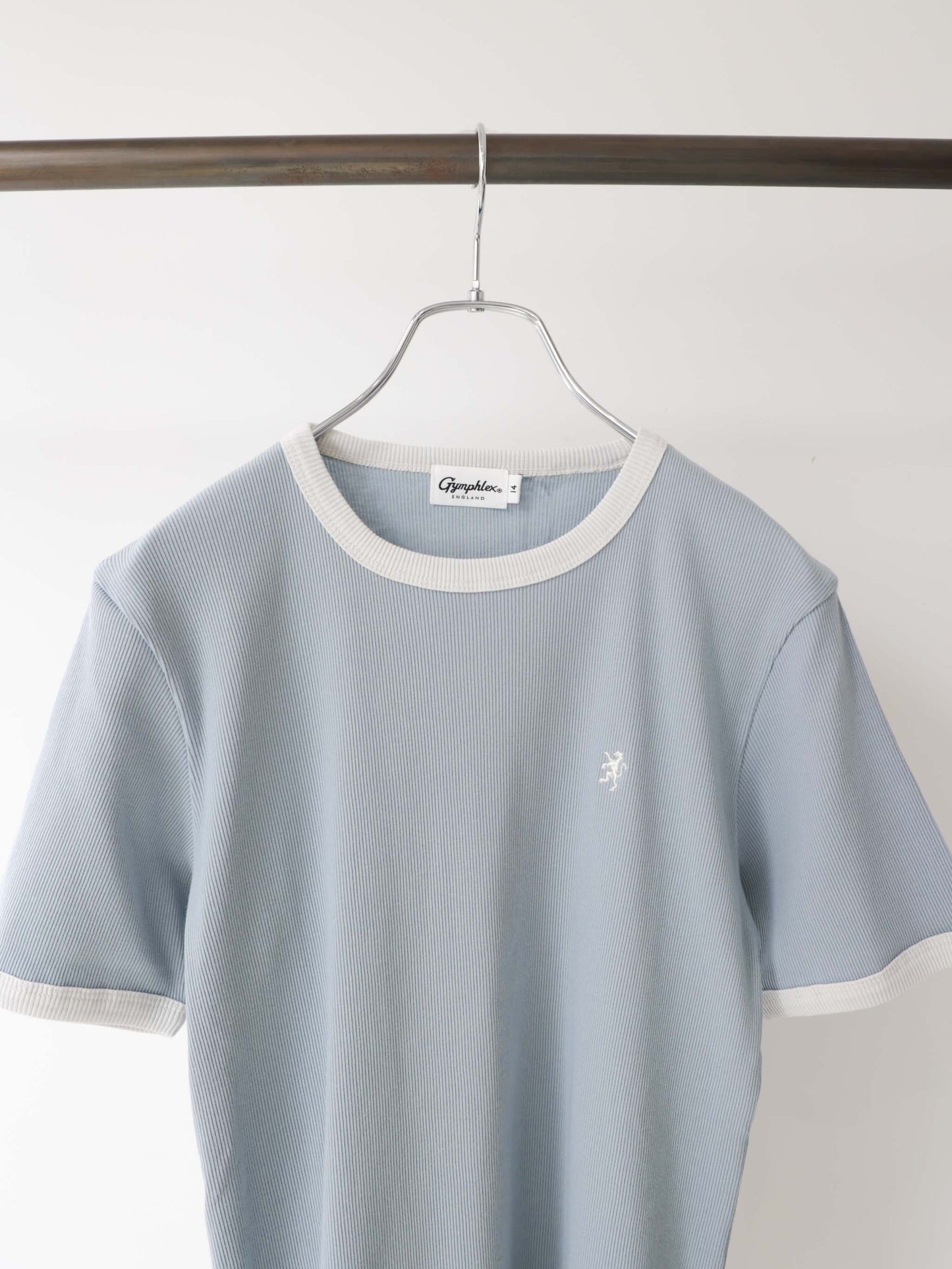 CREW NECK RINGER Tee GY-C0326 /GYMPHLEX