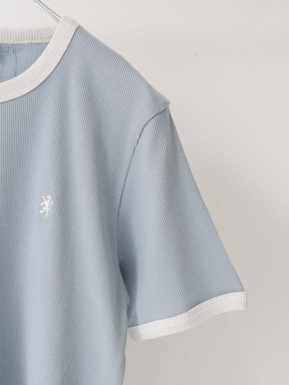 CREW NECK RINGER Tee GY-C0326 /GYMPHLEX