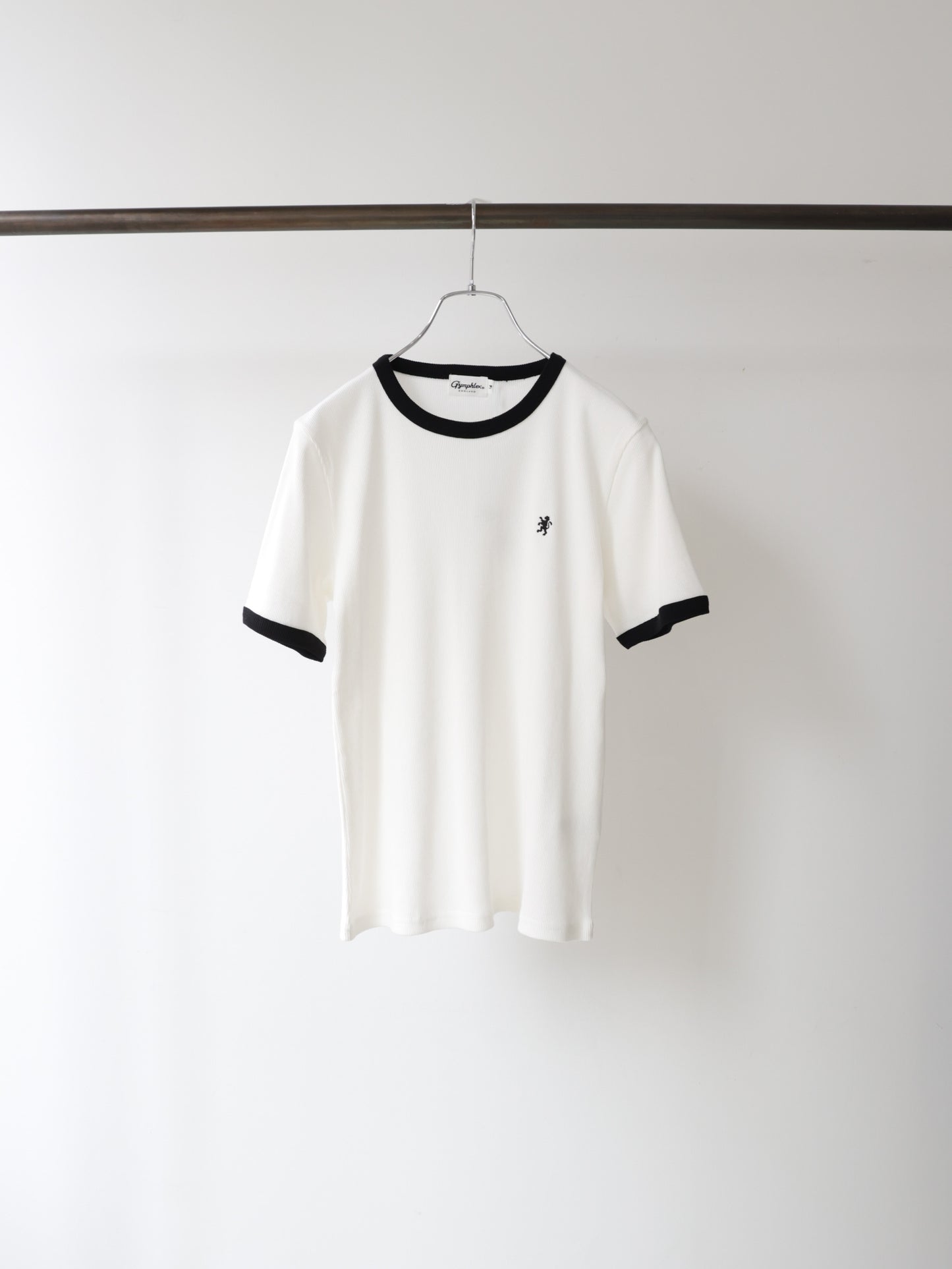 CREW NECK RINGER Tee GY-C0326 /GYMPHLEX