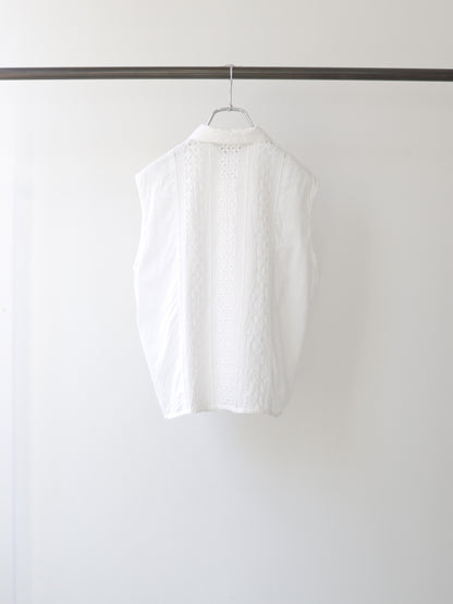 lace vest like shirt