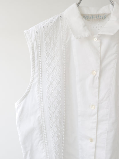 lace vest like shirt