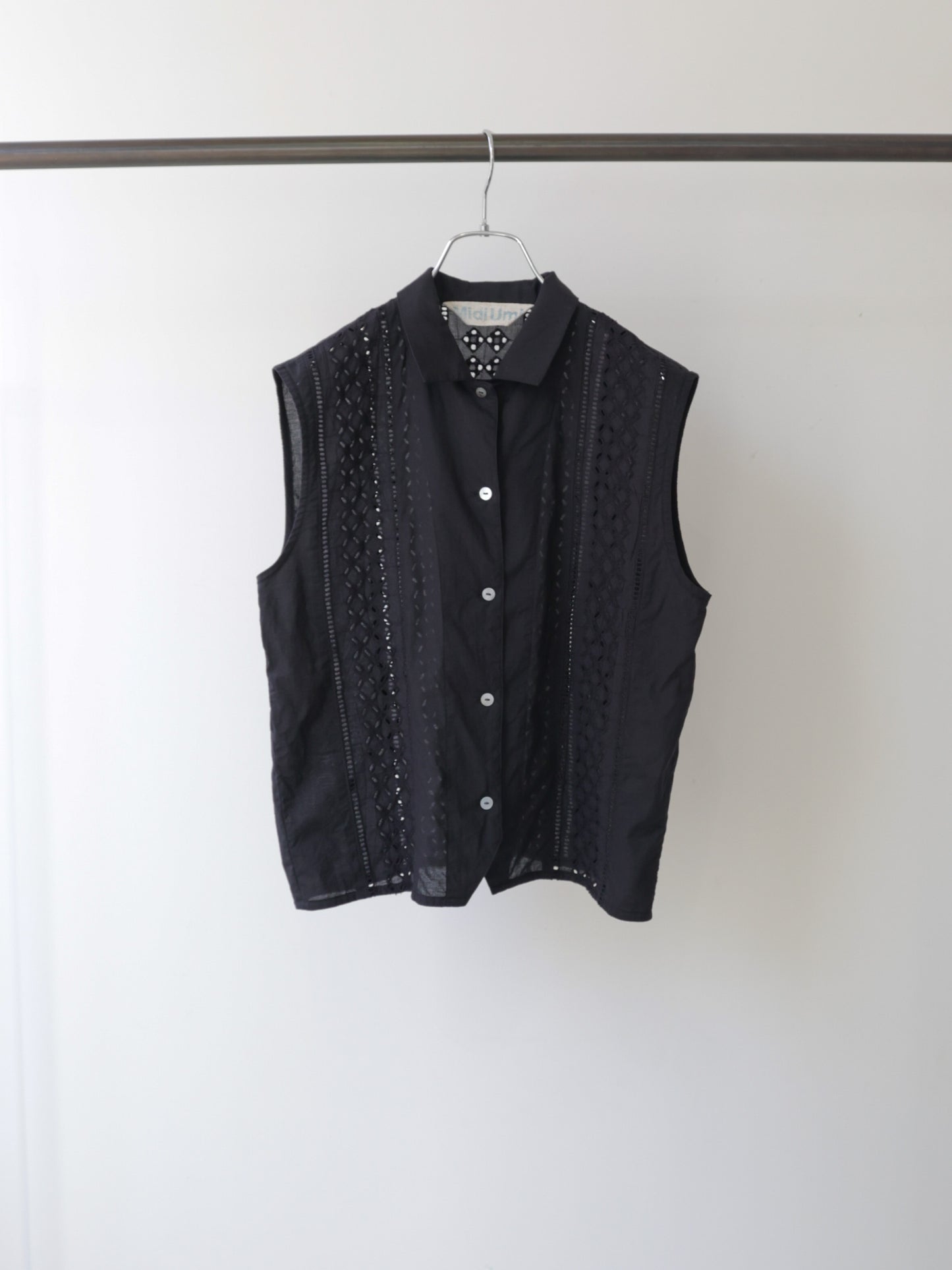 lace vest like shirt