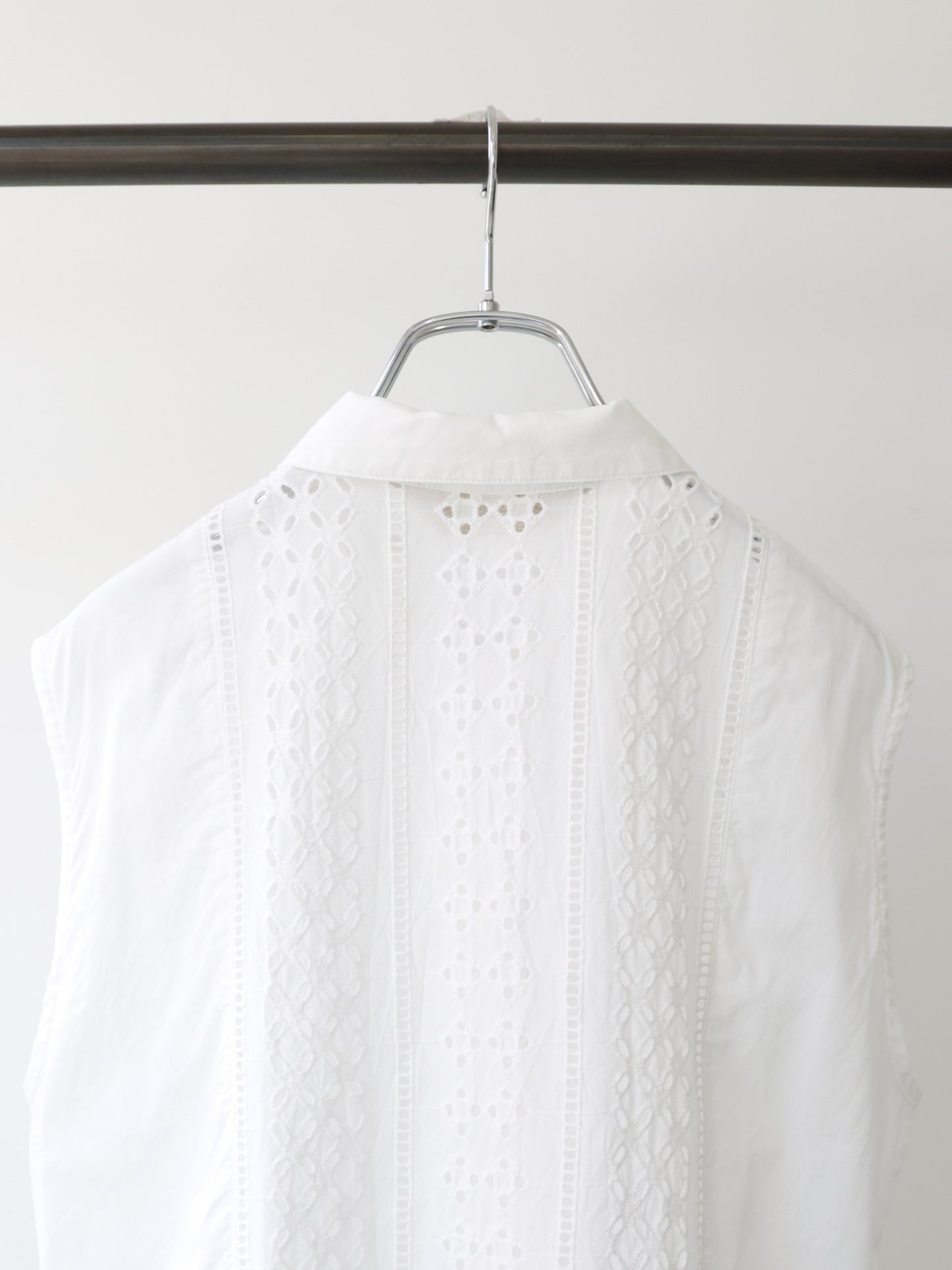 lace vest like shirt