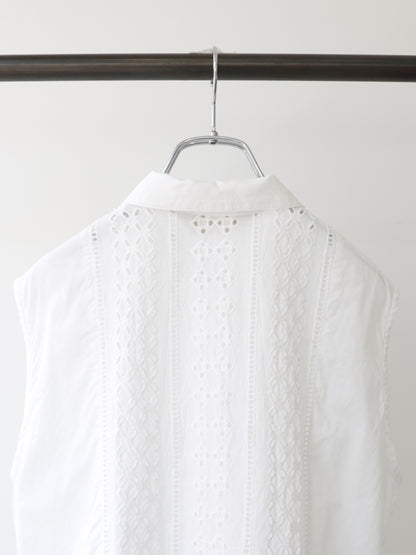 lace vest like shirt