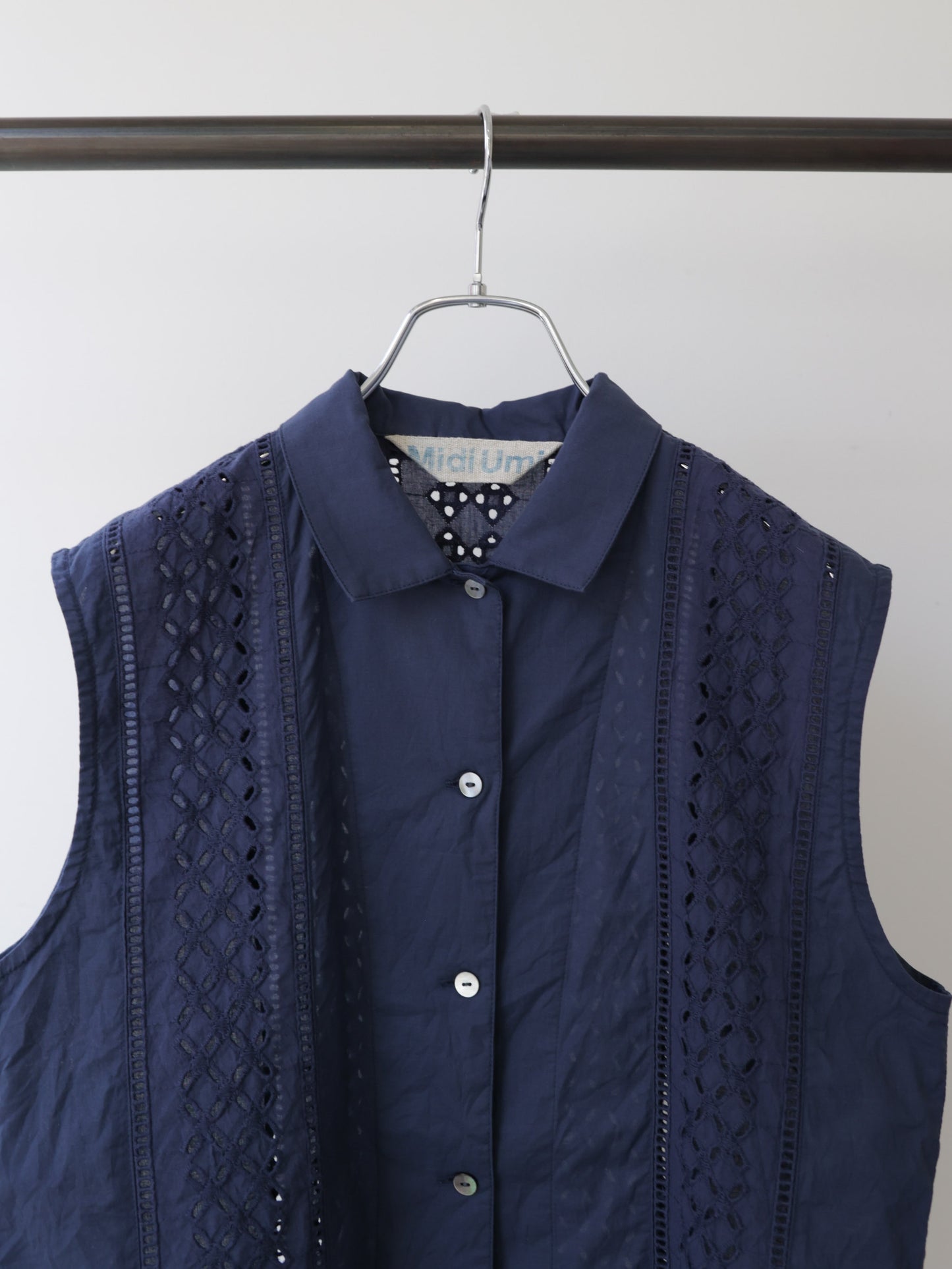 lace vest like shirt