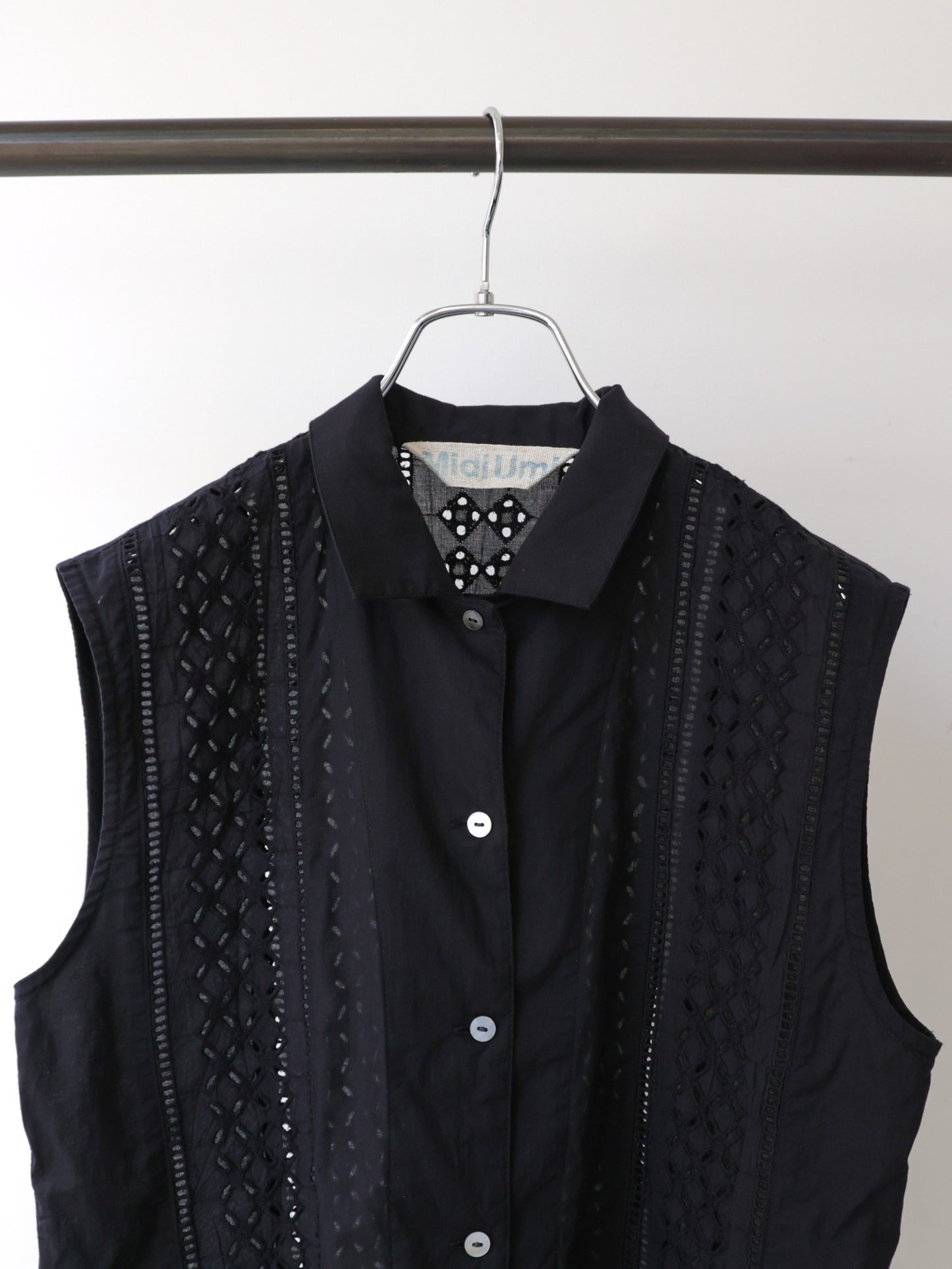 lace vest like shirt