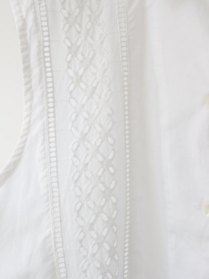 lace vest like shirt