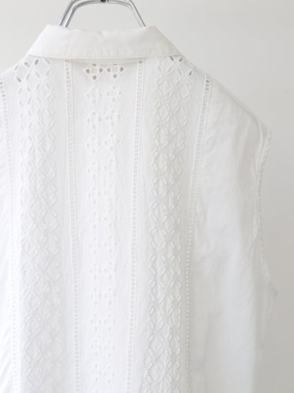 lace vest like shirt