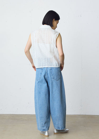 lace vest like shirt