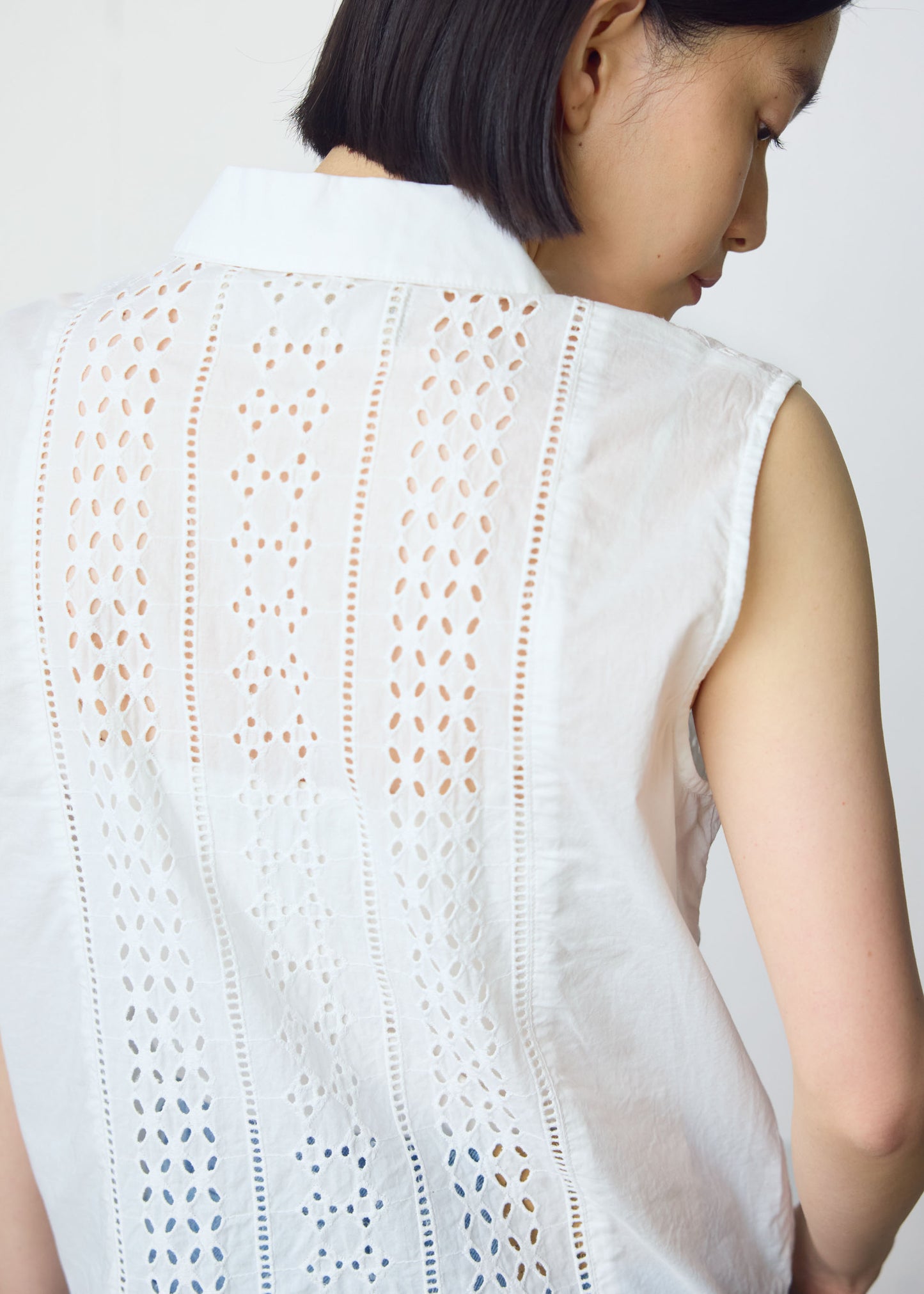 lace vest like shirt