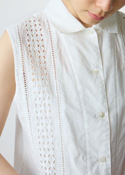 lace vest like shirt