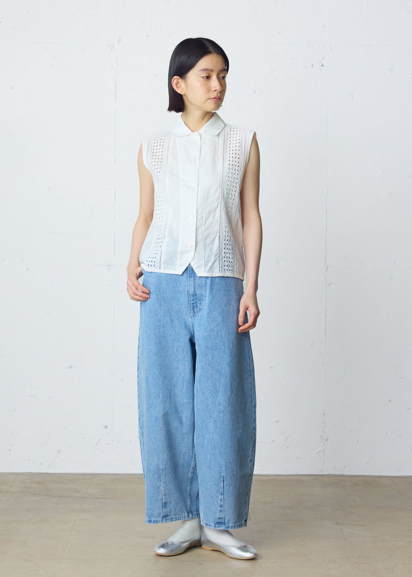 lace vest like shirt