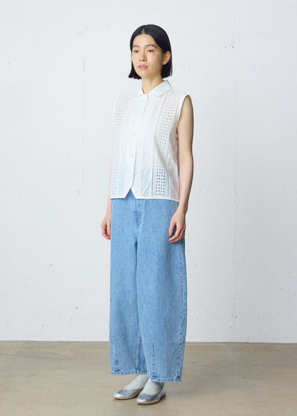 lace vest like shirt