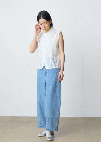 lace vest like shirt