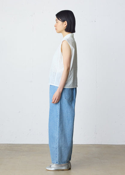 lace vest like shirt