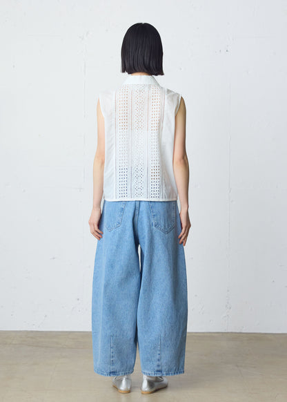 lace vest like shirt