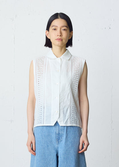 lace vest like shirt