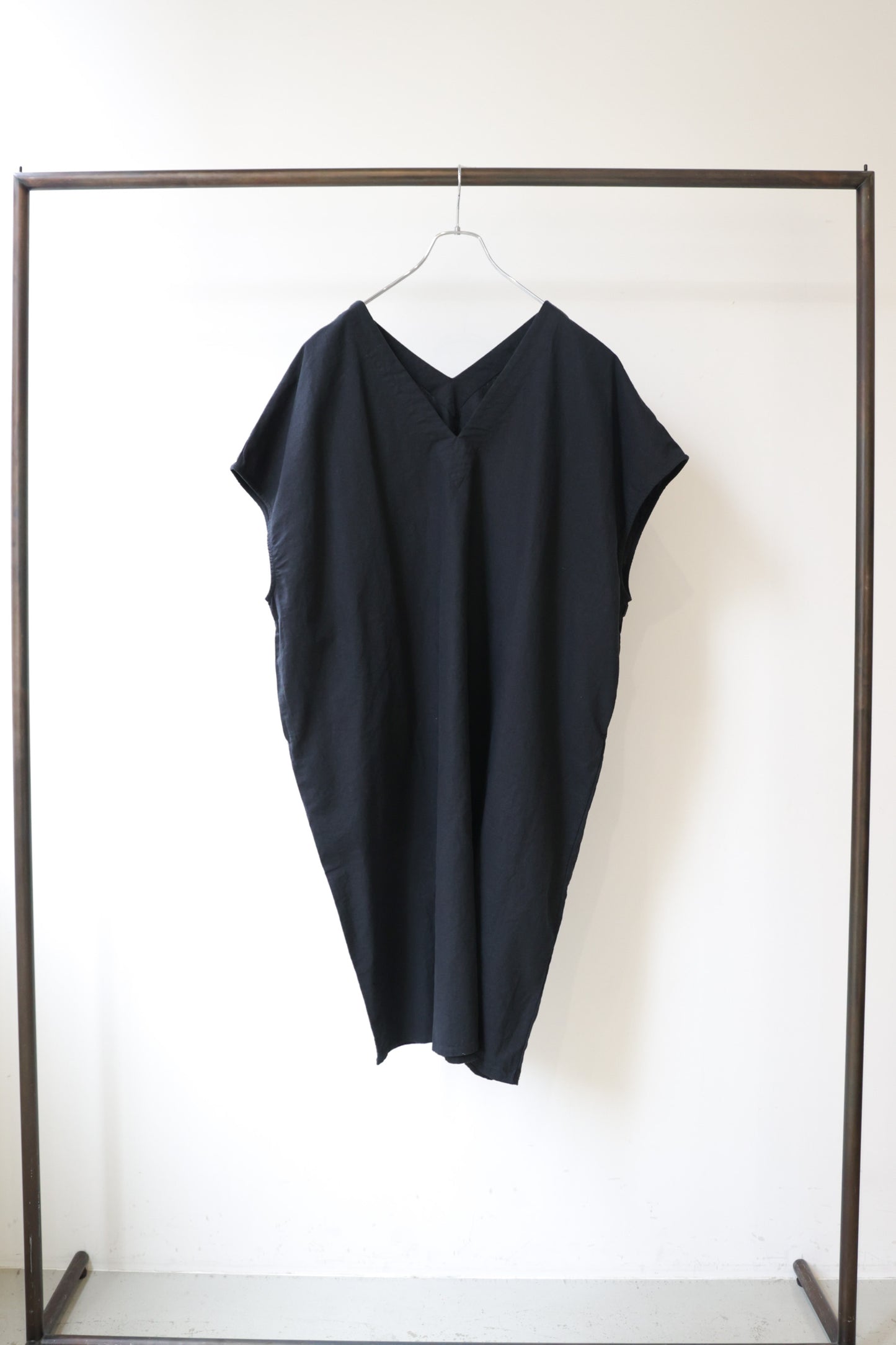 cotton linen wide one-piece