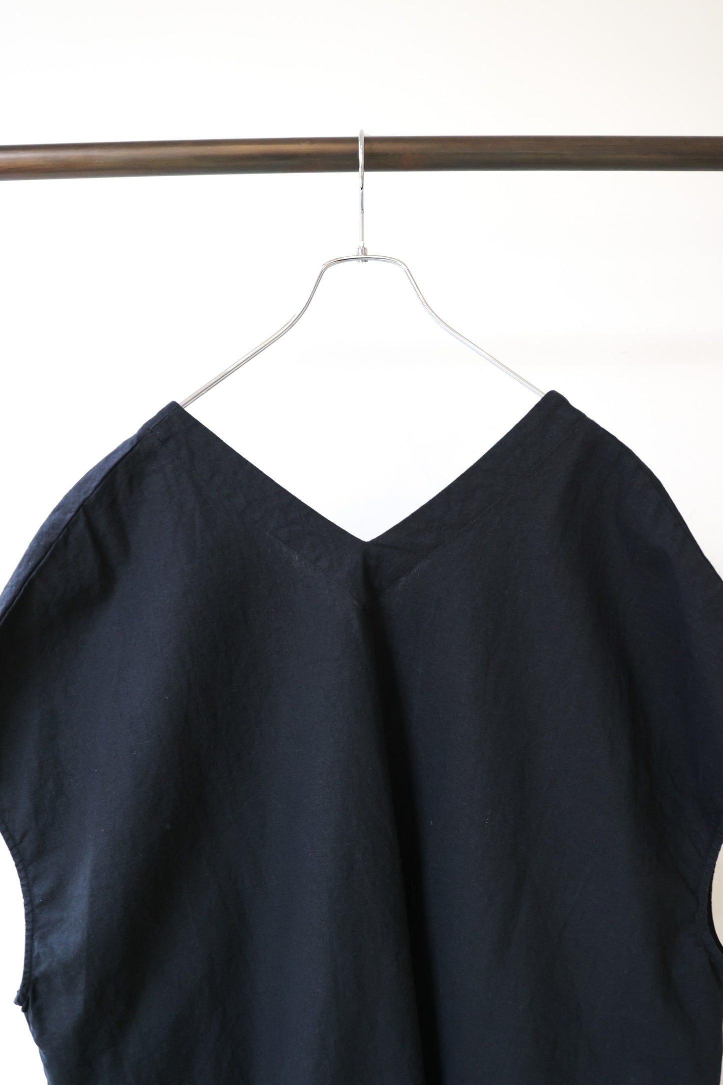 cotton linen wide one-piece