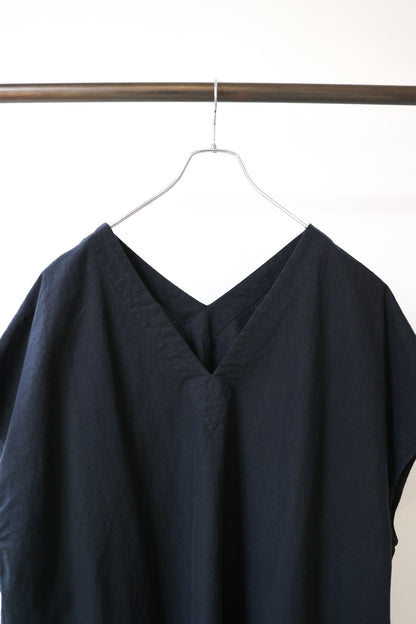 cotton linen wide one-piece