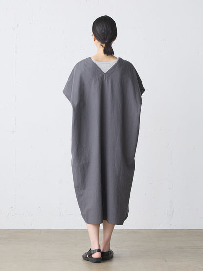 cotton linen wide one-piece