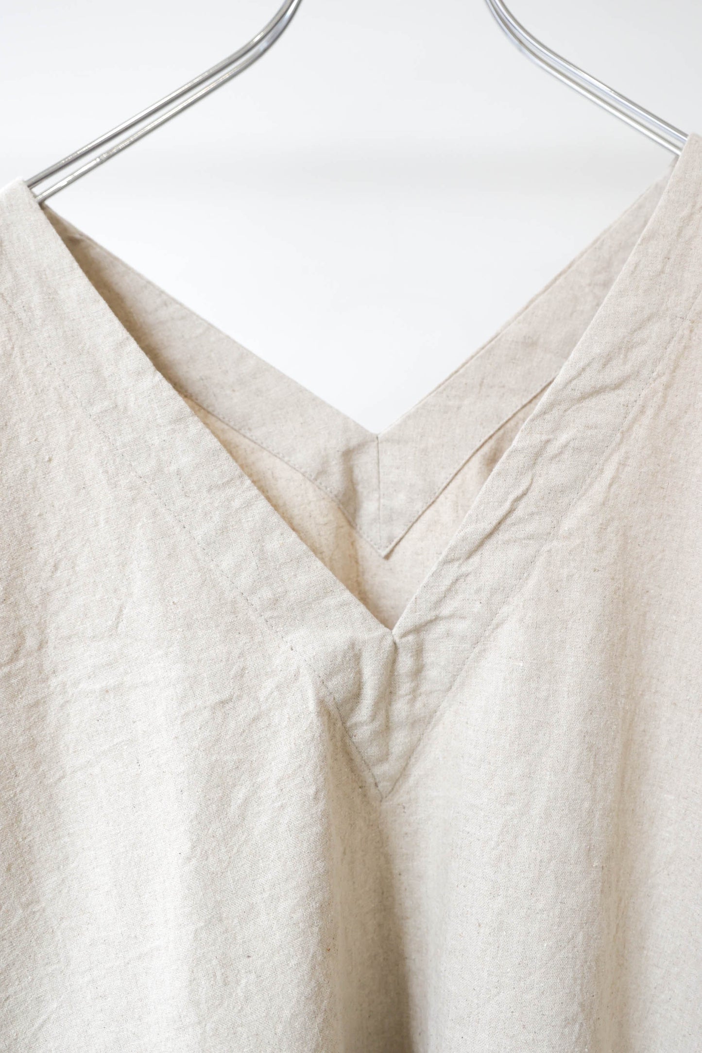 cotton linen wide one-piece