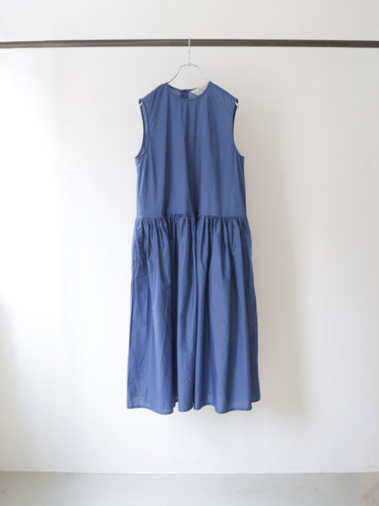 gathered no sleeve one-piece
