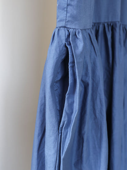 gathered no sleeve one-piece