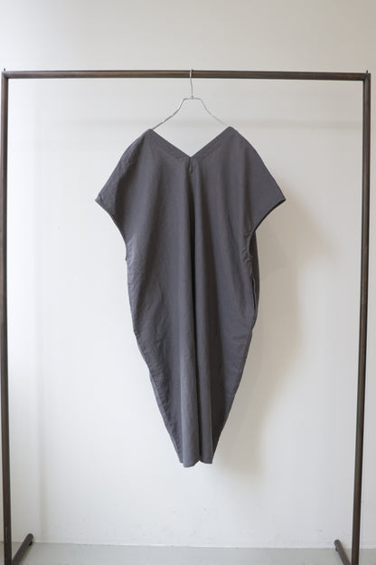 cotton linen wide one-piece