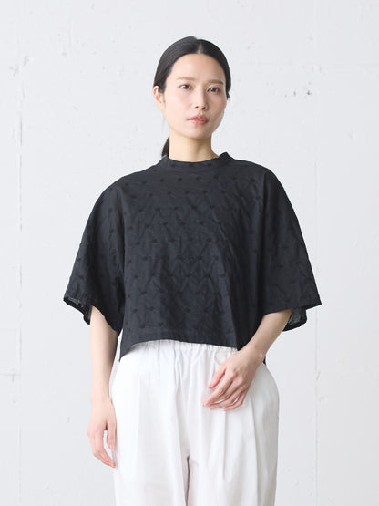 dots wide shirt pullover