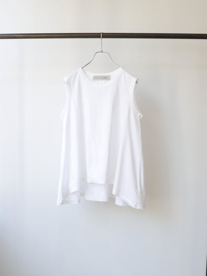 crew neck flare tank top