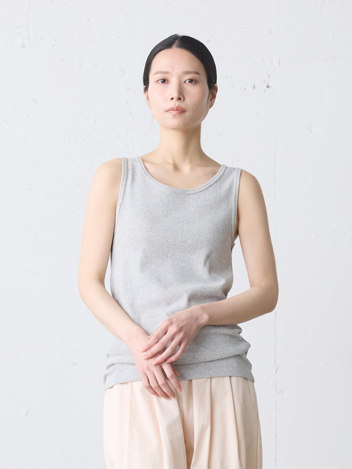 eyeret mesh tank top